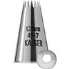 ORIGINAL KAISER Kaiser Profi Deko-Center Accessori da Forno, Ghisa, Argento, 1.2 cm