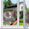 d-c-fix pellicola per finestra Static Lisboa Summer 45 cm x 1,5 mpellicola statica oscurante con motivo moderno per superfici in vetro - aderente, opaca, decorativa