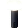 Lumisky Lampada da tavolo wireless in alluminio dimmerabile LED bianco caldo MALO H21cm