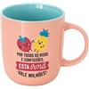 Mr. Wonderful Caneca, Ceramica, Multicolore, Estándar