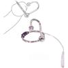 SuperLove E-Stim Stainless Steel Cum Stopper Glans Ring Unipolar 40mm