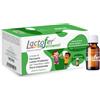 PALADIN PHARMA SpA Lactofer Bambini Fermenti - Integratore Alimentare con Fermenti Lattici Probiotici e Bioecolians® - Per l'Equilibrio della Flora Intestinale - 10 Flaconcini da 10 ml - Aroma Fragola - Senza Glutine e