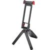 Plyisty Treppiede da Tavolo in Lega di Alluminio per 3 4 5 Pro | Magnetic Storage Case Camera Tripod Stand, Foldable with 1/4in Thread, for Vlogging and Desk Use