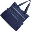 WRITWAA Borsa Tracolla Donna in Nylon Leggero, Casual, Ufficio e Viaggio | Design Semplice, Riutilizzabile, Colore Blu Scuro, Borsa da Spalla Femminile, Capienza Media, Uso Quotidiano
