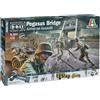 Italeri- Ponte BattleSet Pegasus Bridge D-Day 75 Anniversary 1944, Scala 1:72, I