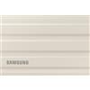 SAMSUNG - T7 Shield Beige - External SSD - 1TB - USB 3.2 - Read speed up to 1050MB/s