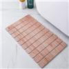 Pure 4Home Tappeto da bagno pieghevole in diatomite, 60 x 39 cm, antiscivolo, ad asciugatura rapida, pieghevole, pietra assorbente, tappeto da bagno arrotolabile, Stone Bath Mat (Fresnowood)
