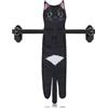 LUYANFX Divertenti Asciugamani Gatto, Pezzo Asciugamano per Le Mani Gatto, Cucina Bagno Decorazioni Asciugamano Gatti, Asciugamani Decorativo Appeso Gatta, Regalo Casa Nuova per Amanti Dei Gatti (A)