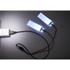mlnyitus [USB universale] Iron Man LED Light 76,2 cm cavo, iconico per Iron Man & Batman, risolve i problemi di batteria, interruttore pulsante per comodità
