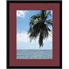 RK Cadres Photo Frame con Passepartout Borgogna per un'immagine 25x35 o 35 x 25 cm Cornice portafoto Nero Moderno, 2.1 Centimetri di Larghezza, Foto Struttura in Legno
