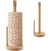 GmeDhc Porta Rotolo da Cucina, Portascottex da Cucina in Legno | porta Scottex da Tavolo, per Piano di Lavoro Cucina Tavolo da Pranzo