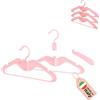 HOMPLEMENT - 10 Grucce Bambini Salvaspazio con Gancio a Forma di Koala - Grucce Neonato Regolabili - Appendiabiti impilabili - Made in Italy - Plastica PP Atossica Ecologica (10 pezzi, Rosa)