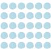 PATIKIL 30 Pezzi 1.6 Pollici Morbidi Grandi Pon Pon Soffici Azzurro Chiaro | In Pelliccia Sintetica Di Coniglio, Pon Pon In Pelliccia Sintetica, Con Anello Elastico, Per Cappello