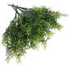 Abaodam Pianta Artificiale Decorativa Verde 5 Pezzi, Steli Plastico 7 Rami | Decorazione Matrimonio, Tavolo Ufficio e Salotto, Facile da Pulire, senza Manutenzione, per Amici e Famiglia