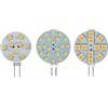 Generic HHF Illuminazione, Confezione da 10, Lampada Decorativa for Illuminazione a LED for Scheda PC ACDC12V-24V G4 9/12/21LED 2835SMD(Warm White,5050 3W)