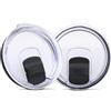 ktxaby 2 coperchi per bicchiere da 850,5 g con 2 interruttori magnetici a scorrimento per Yeti, coperchi di ricambio da 850,5 g, compatibili con bicchieri YETI da 850,5 g, tazza con cannuccia da 992,2 g