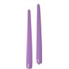 Cereria Di Giorgio - 12 Candele Coniche - Diametro 2,2 cm Altezza 30 cm - Colore Lavanda - Durata 10 ore - Standard per candelabro