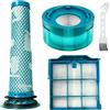 Chuancheng Filtro di Ricambio 4pcs per Dyson V10 Konical / V10 Konical + Dok Auto-Vuoto | Filtro per Dyson V10 Optic + Auto Vuoto Dok, 1 Filtro Stazione Base, 1 Pre filtri, 1 Post filtri, 1 Spazzola di Pulizia