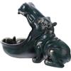 HAPINARY Scultura Ippopotamo in Resina, Contenitore Porta Chiavi da Tavolo | Svuotatasche Decorativo per Casa e Ufficio, Salvaspazio, Facile da Pulire, per Monete e Piccoli Oggetti