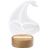 rabalux Lampada, decorativa, LED, 2W, Barca a vela, Akali