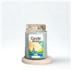 Generico Candle Street | Parigi - Note di Viaggio | Candela Artigianale Profumata | Fragranza Gelsomino, Talco e Champagne | Lunga Durata | Vegana, Made in Italy | Candela Elegante e Raffinata (Media)