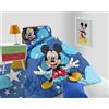 hermet Trapunta Piumone Invernale Singola Mickey, In Morbida Microfibra, 1 Piazza, Misura cm.170x260,Stampa Piazzata Personaggi Disney e Marvel