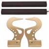 Ruispeed Supporto per mano artista acrilico, ponte pittura disegno riposo, 2 pz | Supporto per mano in acrilico regolabile ponte per pittura, supporto polso stabile per disegno dettagli, set 2 pezzi