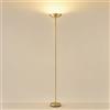 home sweet home collection Home Sweet Home Moderno Lampada da terra | Easy | 28/28/180cm | Bronzo | Lampada da terra | dimmerabile | LED R7s | con dimmer a pedale | adatto per soggiorno, camera da letto