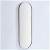 VIDI HOME Vilija Specchio Ovale 150x50 cm - Specchio Lungo da Parete Verticale o Orizzontale - Specchio Grande Moderno per Ingresso, Camera da Letto e Soggiorno