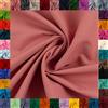 Die Stofftante Tessuto di cotone HEIDE, Swafing, 42 colori uni, tinta unita, 100% cotone, coupon, Oeko-TEX Standard 100 (altrosa 435, 2 m)