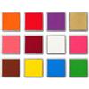 Pyralidsg Tamponi Colorati per Timbri, 12 Colori Tampone Inchiostro Lavabile e Atossico, Tamponi a Dito a Base d'Acqua per Impronte Digitali, Scrapbooking, Fai da Te, Carta, Tessuto e Artigianato