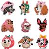 Dermalyx 9 Pezzi Toppe Ricamate per Cani con Motivo Cappello, Carino Patch da Stirare, Applicazioni Termoadesive per Abbigliamento Borse Cappelli Sciarpe, Decorazioni TES