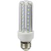 vetrine inrete Vetrineinrete® Lampadina led tubolare attacco E27 12 watt luce calda 3000k naturale 4000k e bianca fredda 6500k luce illuminazione (Luce Calda 3000k) C79