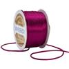 XMRIBBON Cordoncino di seta in nylon satinato da 2 mm, 50 m, per nodi cinesi, bracciali, collane e gioielli (bordeaux)