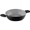 Aeternum, Black Pearl, Tegame Antiaderente, Adatta a Induzione, Diametro 28 cm, Alluminio, Nero