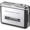 Digitnow Lettore cassette USB MP3/CD convertitore portatile, compatibile Windows Mac