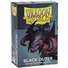 ‎Arcane Tinmen Arcane Tinmen Dragon Shield Matte Black Outer Sleeves (100) AT-13003