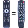GOUYESHO Telecomando di ricambio per XTREND ET4000 ET5000 ET6000 HD ET-4000