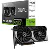 ASUS Dual RTX5060 OC Advanced, Scheda Grafica 8GB GDDR7, NVIDIA GeForce | 128 Bit, PCIe 5.0, 2,5 Ventole Axial-Tech, 1 HDMI 2.1, 3 DisplayPort 2.1, GPU Tweak III, Bianca, DUAL-RTX5060-O8G-A