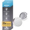 ABSINA Confezione da 25 pile SR936SW 1,55 V ossido d'argento 394 | Batteria per orologio 394 anti-perdita e lunga durata - Per orologi da polso e altro