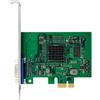 Buerjia AST2400 ST425 PCIe X1 VGA Scheda Grafica 2K 1920 X1200 32bpp@ 60Hz per Win10/per Win 11 32/64 PCIE Scheda di Espansione Adattatore