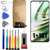ERYNK Display LCD per Oneplus 1+10T (1+ACE PRO) CPH2415, CPH2413, CPH2417 [Nessuna funzione di impronta digitale] [6.7] display LCD Touch Screen Digitizer con set di attrezzi
