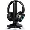 Earbay Cuffie per TV con stazione di ricarica trasmettitore, cuffie TV wireless con V5.4 e 3 modalità audio, cuffie Bluetooth senza latenza, per anziani e genitori
