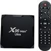 SHYSKY 4GB 64GB X96 Max Plus Ultra TV Box Android 11 Amlogic S905X4 2.4G/5GHz Dual WiFi BT4.0 Supporto AV1 H.265 8K 24fps 4K 60fps HDR Set Top Box