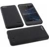 foto-kontor Custodia Compatibile con cellulari Blackview A7 Cover in Gomma TPU di Colore Nero