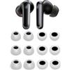 Rqker Cuscinetti in schiuma compatibili con auricolari Soundcore P20i P30i P40i, 6 paia di gommini di ricambio in memory foam, taglie S/M/L, compatibili con Soundcore P20i, P30i, P40i, 6 paia, colore