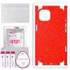 apgo SKIN BACK+SIDES RETRO+LATI Film Pellicola protettiva Protezione Posteriore per Apple iPhone 13, skin sticker film foil vinyl