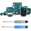 MMOBIEL Connettore Dock Compatibile con Samsung Galaxy K2 A52S-03 5G 2021 - Connettore Dock USB C - Sostituzione Jack Audio/Microfono/Antenna - incl. Cacciavite
