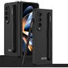COQUE Custodia per Samsung Galaxy Z Fold 4 Cover,Guscio ultra sottile della fessura della penna,Custodia per telefono pieghevole a prova di caduta per Samsung Galaxy Z Fold4 5G-Nero