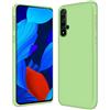 Verco Cover compatibile Huawei Nova 5T Custodia, Silicone Liquido Gel Morbida per Huawei Nova 5T Case, Verde Menta